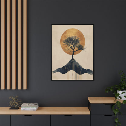 Framed Art Print, Scenic Wall Decor, Nature Art, Living Room Decor, Gift for Nature Lovers, Home Office Decoration