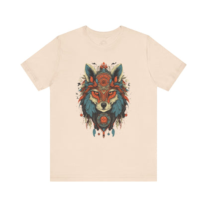 Bohemian Wolf Graphic Tee | Cool T-Shirt, Casual Wear, Nature Lover Gift, Festival Outfit, Unisex Style