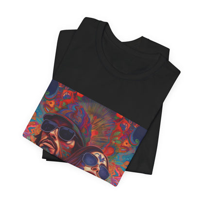 Bohemian Vibes Unisex Tee, Perfect for Festivals, Concerts, Casual Outings, Gifts, Unisex Graphic Shirt, Psychedelic Art T-Shirt