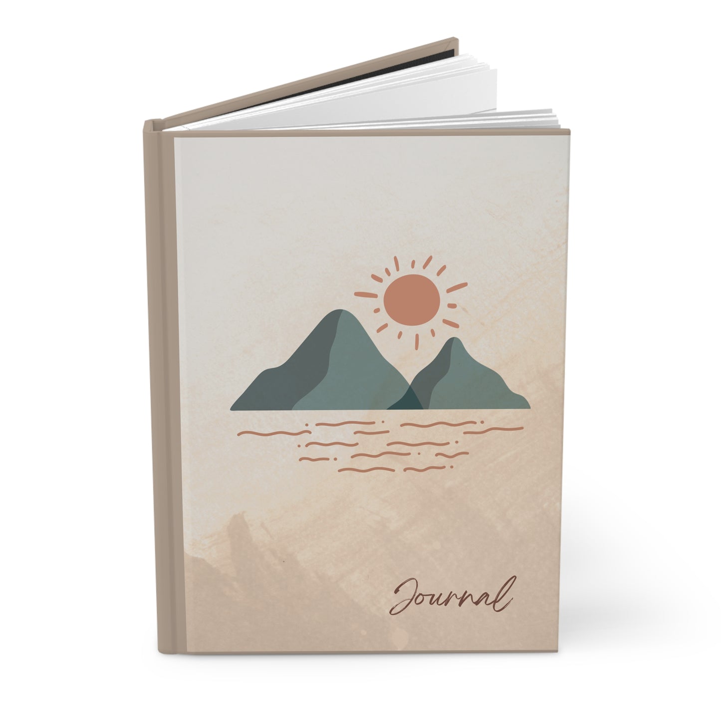 Serene Wellness Journal, Inspirational Notebook, Nature-Themed Diary, Meditation Journal, Self-Care Planner, Eco-Friendly Writing