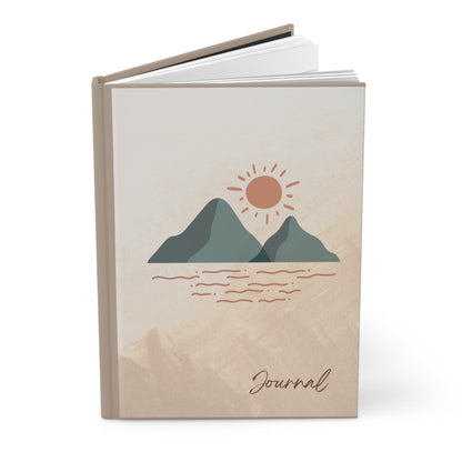 Serene Wellness Journal, Inspirational Notebook, Nature-Themed Diary, Meditation Journal, Self-Care Planner, Eco-Friendly Writing