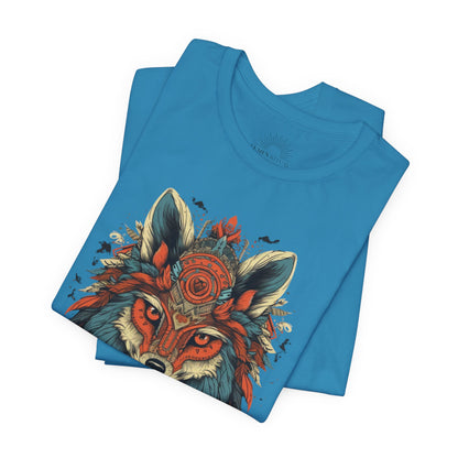 Bohemian Wolf Graphic Tee | Cool T-Shirt, Casual Wear, Nature Lover Gift, Festival Outfit, Unisex Style