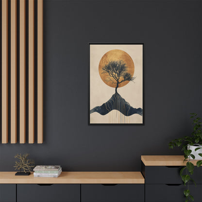 Framed Art Print, Scenic Wall Decor, Nature Art, Living Room Decor, Gift for Nature Lovers, Home Office Decoration