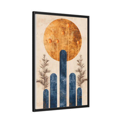 Modern Boho Wall Art Print, Framed Home Decor, Minimalist Artwork, Nature Inspired, Gift for Her, Room Decoration