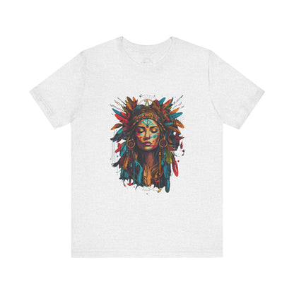 Bohemian Spirit Tee | Colorful Goddess Shirt, Artistic Graphic Tee, Festival Top, Unique Gift for Her, Boho Clothing