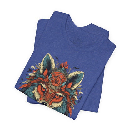 Bohemian Wolf Graphic Tee | Cool T-Shirt, Casual Wear, Nature Lover Gift, Festival Outfit, Unisex Style