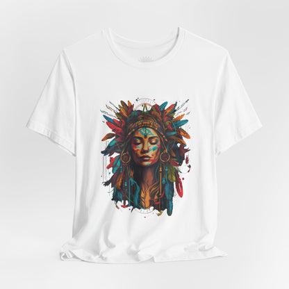 Bohemian Spirit Tee | Colorful Goddess Shirt, Artistic Graphic Tee, Festival Top, Unique Gift for Her, Boho Clothing