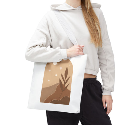 Boho Night Sky Tote Bag - Nature-Inspired Eco-Friendly Carryall, Leisure, Beach Days, Travel, Gifts for Her
