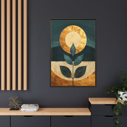 Framed Art Print - Modern Botanical Wall Decor, Nature Inspired Artwork for Home, Gift for Plant Lovers, Housewarming Decoration, [...]