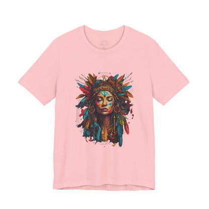 Bohemian Spirit Tee | Colorful Goddess Shirt, Artistic Graphic Tee, Festival Top, Unique Gift for Her, Boho Clothing