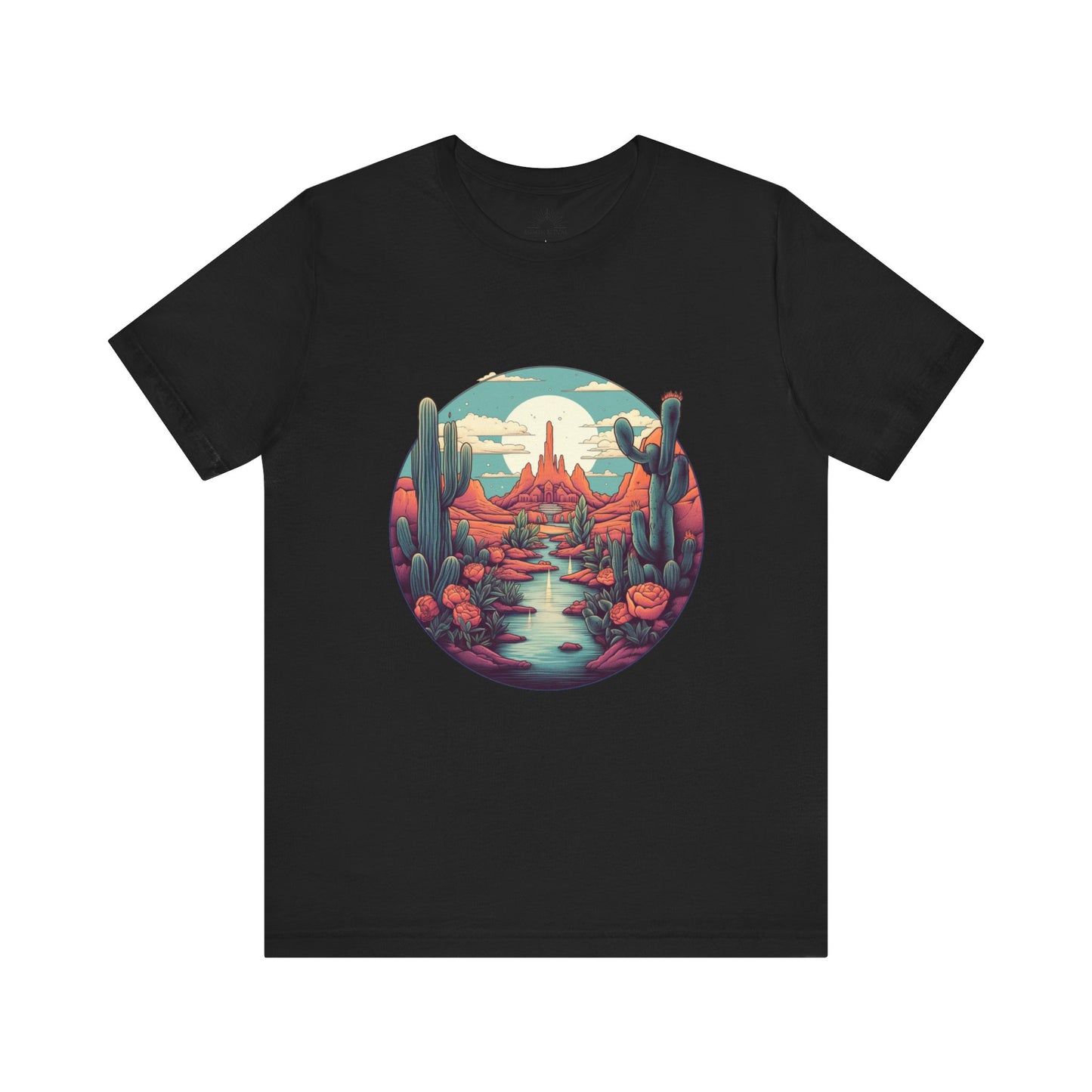 Desert Sunset Tee, Relaxed Fit Shirt, Nature Lover Gift, Casual Wear, Summer Vibes, Outdoor Adventure Clothing