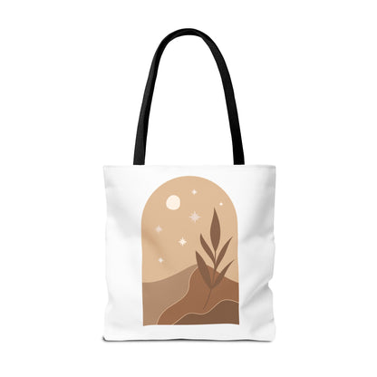 Boho Night Sky Tote Bag - Nature-Inspired Eco-Friendly Carryall, Leisure, Beach Days, Travel, Gifts for Her