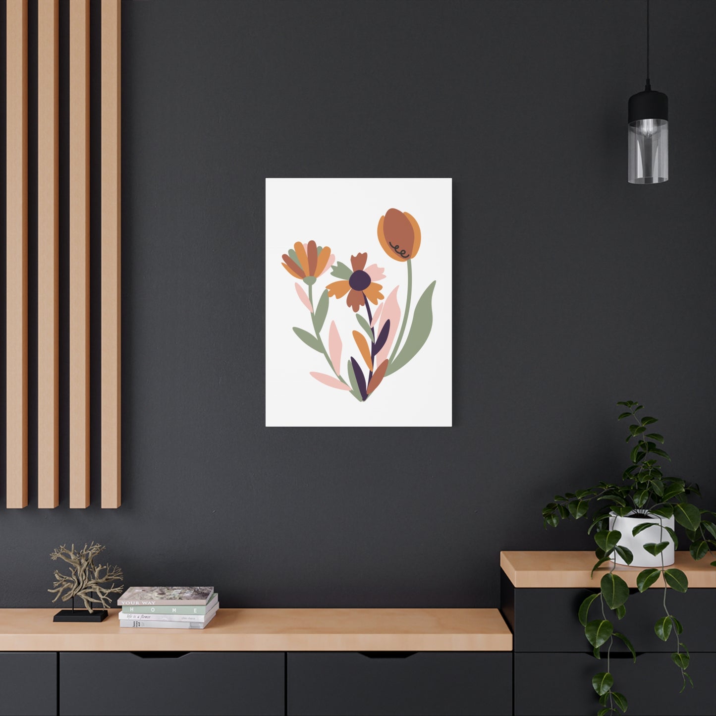 The 'Bloom' Botanical Canvas Art