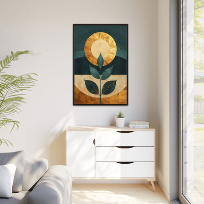 Framed Art Print - Modern Botanical Wall Decor, Nature Inspired Artwork for Home, Gift for Plant Lovers, Housewarming Decoration, [...]