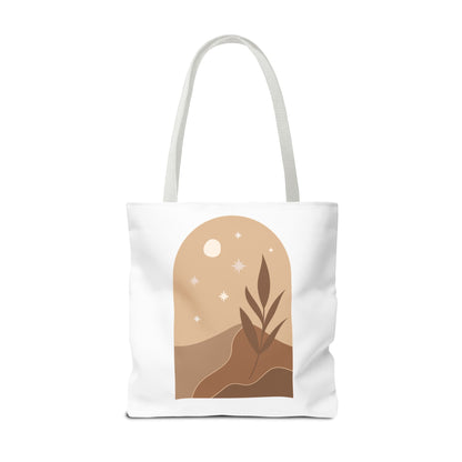 Boho Night Sky Tote Bag - Nature-Inspired Eco-Friendly Carryall, Leisure, Beach Days, Travel, Gifts for Her