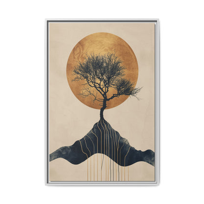 Framed Art Print, Scenic Wall Decor, Nature Art, Living Room Decor, Gift for Nature Lovers, Home Office Decoration