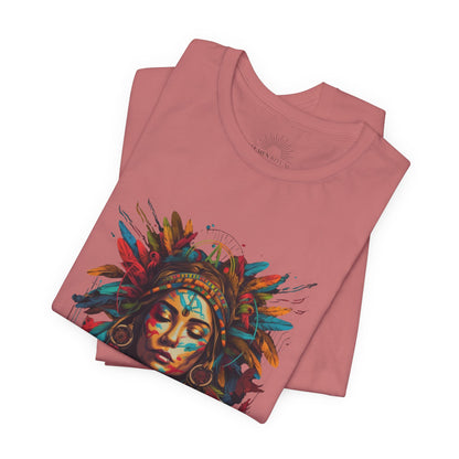 Bohemian Spirit Tee | Colorful Goddess Shirt, Artistic Graphic Tee, Festival Top, Unique Gift for Her, Boho Clothing