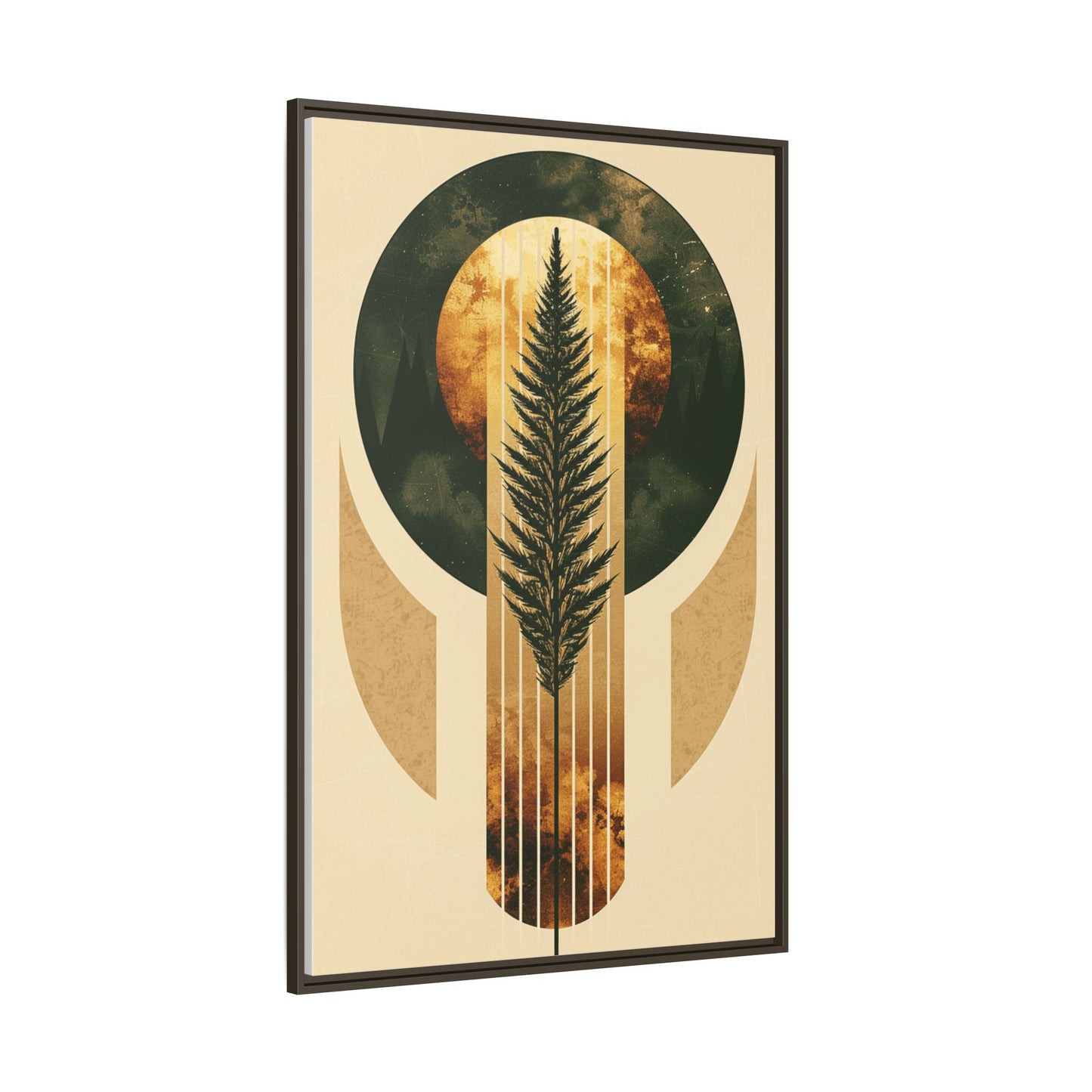 Framed Wall Art, Nature-Inspired Decor, Bohemian Home Accents, Gift for Nature Lovers, Relaxing Atmosphere, Wall Decor