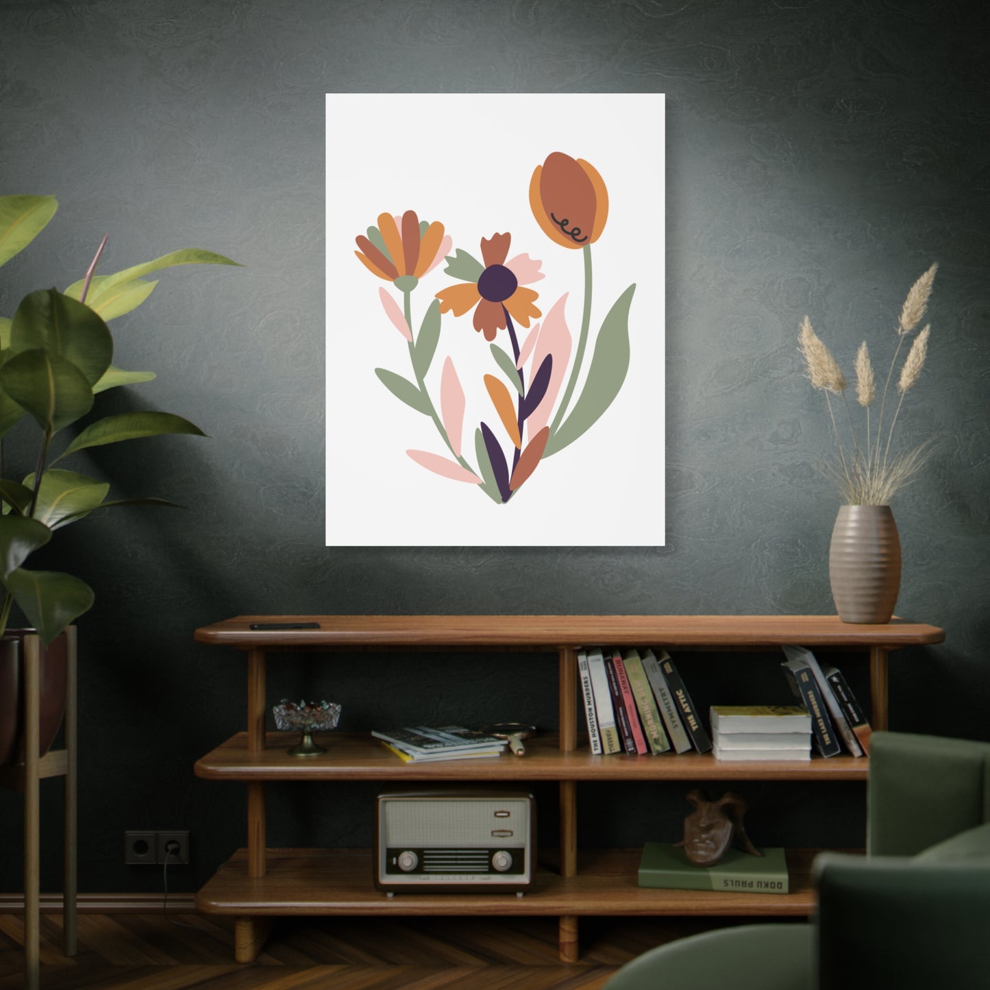 The 'Bloom' Botanical Canvas Art