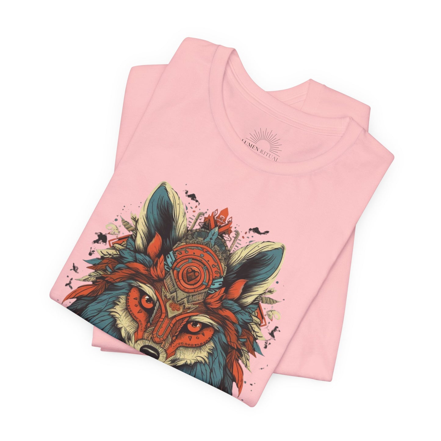Bohemian Wolf Graphic Tee | Cool T-Shirt, Casual Wear, Nature Lover Gift, Festival Outfit, Unisex Style