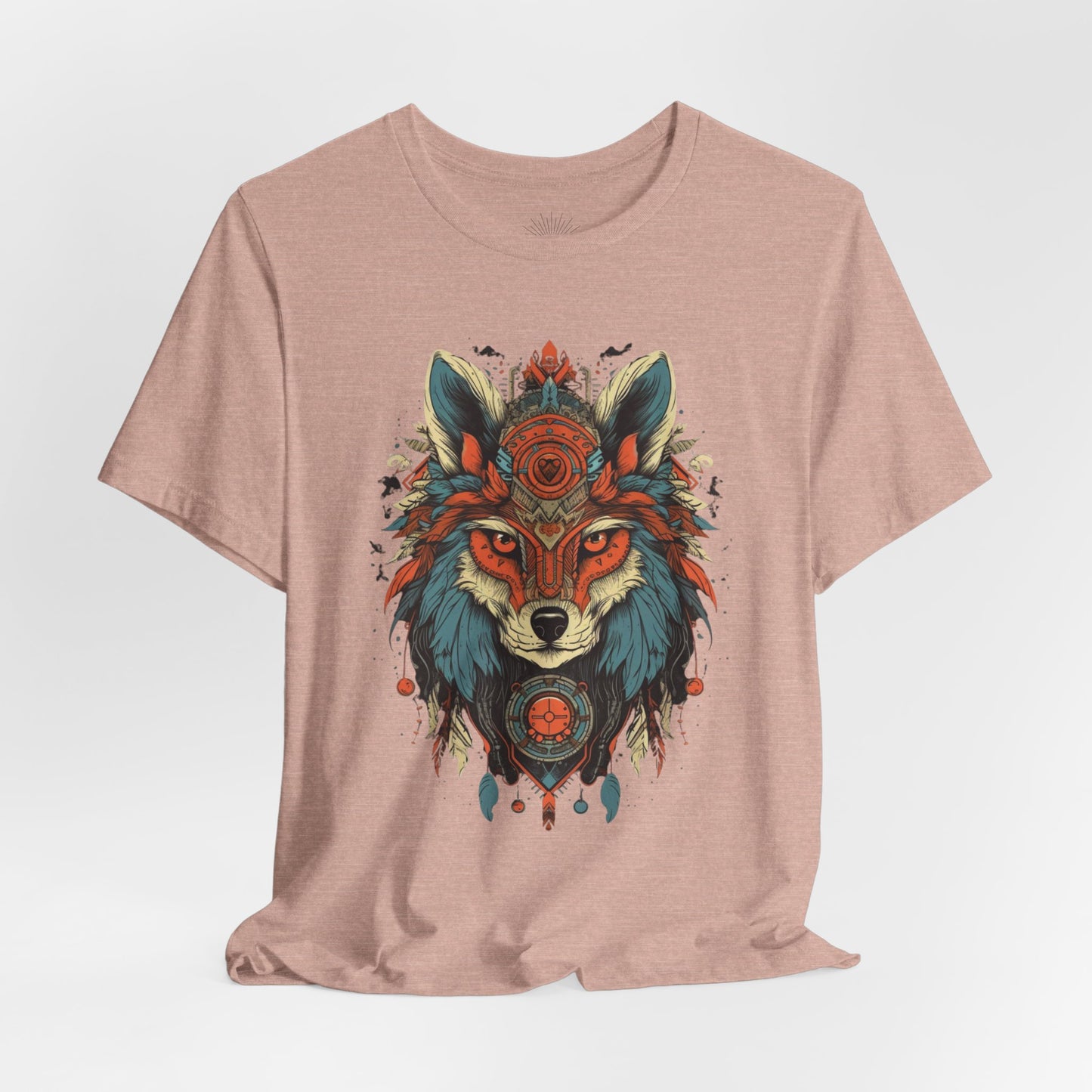 Bohemian Wolf Graphic Tee | Cool T-Shirt, Casual Wear, Nature Lover Gift, Festival Outfit, Unisex Style