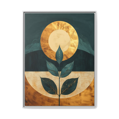 Framed Art Print - Modern Botanical Wall Decor, Nature Inspired Artwork for Home, Gift for Plant Lovers, Housewarming Decoration, [...]