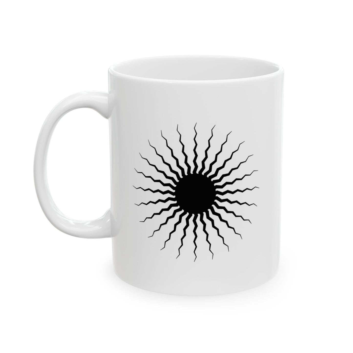 Boho-Inspired Ceramic Mug - Perfect for Coffee Lovers, Gift for Friends, Home Decor, Unique Cup for Tea, Eco-Friendly Drinkware