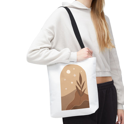 Boho Night Sky Tote Bag - Nature-Inspired Eco-Friendly Carryall, Leisure, Beach Days, Travel, Gifts for Her