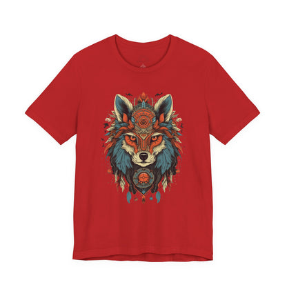 Bohemian Wolf Graphic Tee | Cool T-Shirt, Casual Wear, Nature Lover Gift, Festival Outfit, Unisex Style