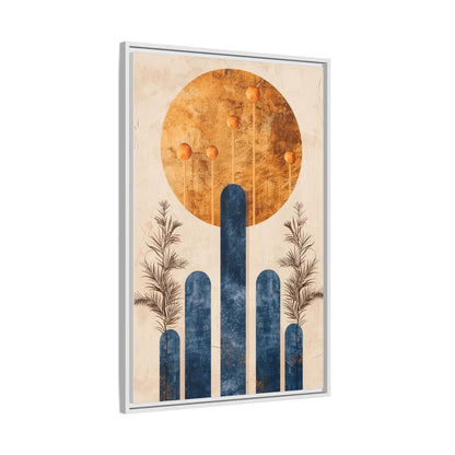 Modern Boho Wall Art Print, Framed Home Decor, Minimalist Artwork, Nature Inspired, Gift for Her, Room Decoration