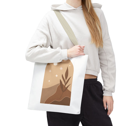 Boho Night Sky Tote Bag - Nature-Inspired Eco-Friendly Carryall, Leisure, Beach Days, Travel, Gifts for Her