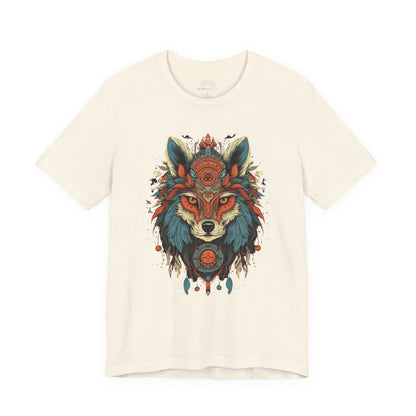 Bohemian Wolf Graphic Tee | Cool T-Shirt, Casual Wear, Nature Lover Gift, Festival Outfit, Unisex Style