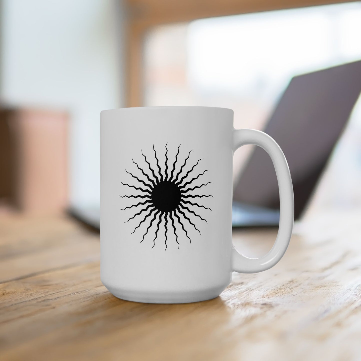 Boho-Inspired Ceramic Mug - Perfect for Coffee Lovers, Gift for Friends, Home Decor, Unique Cup for Tea, Eco-Friendly Drinkware