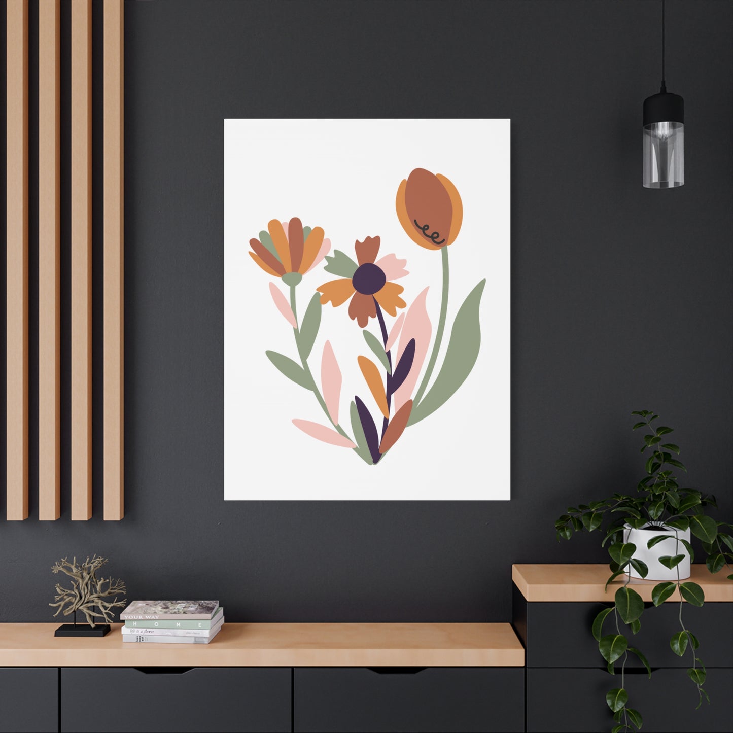 The 'Bloom' Botanical Canvas Art