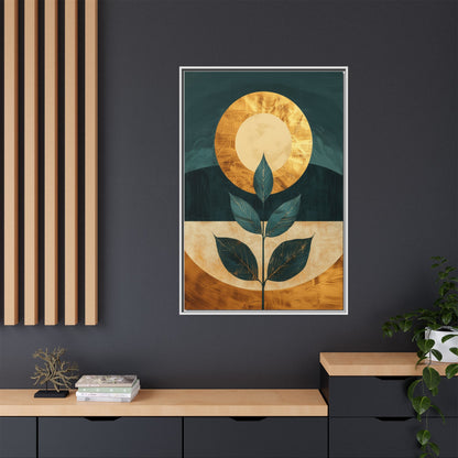 Framed Art Print - Modern Botanical Wall Decor, Nature Inspired Artwork for Home, Gift for Plant Lovers, Housewarming Decoration, [...]