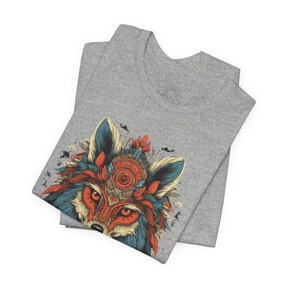 Bohemian Wolf Graphic Tee | Cool T-Shirt, Casual Wear, Nature Lover Gift, Festival Outfit, Unisex Style