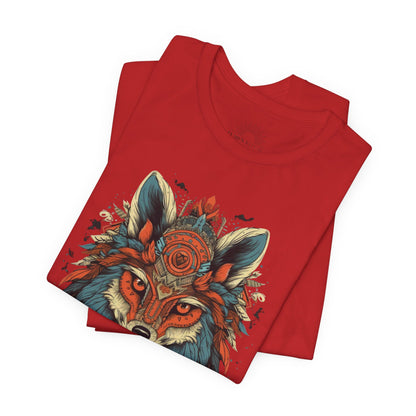 Bohemian Wolf Graphic Tee | Cool T-Shirt, Casual Wear, Nature Lover Gift, Festival Outfit, Unisex Style