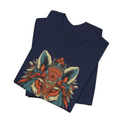 Bohemian Wolf Graphic Tee | Cool T-Shirt, Casual Wear, Nature Lover Gift, Festival Outfit, Unisex Style