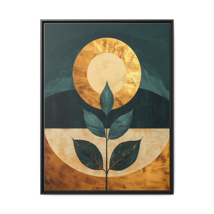 Framed Art Print - Modern Botanical Wall Decor, Nature Inspired Artwork for Home, Gift for Plant Lovers, Housewarming Decoration, [...]