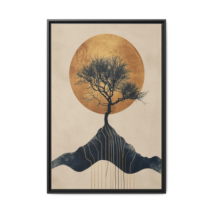 Framed Art Print, Scenic Wall Decor, Nature Art, Living Room Decor, Gift for Nature Lovers, Home Office Decoration