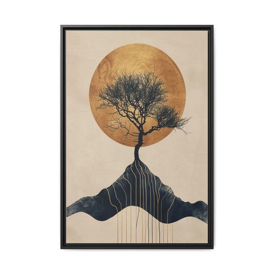 Framed Art Print, Scenic Wall Decor, Nature Art, Living Room Decor, Gift for Nature Lovers, Home Office Decoration