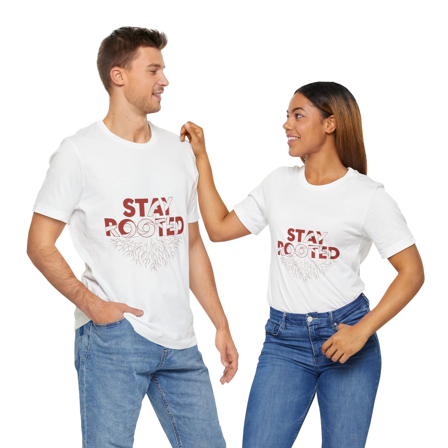 Stay Rooted Unisex Short Sleeve Tee | Nature Lovers Shirt, Eco-Friendly Gift, Casual Wear, Inspirational Design, Unisex Apparel