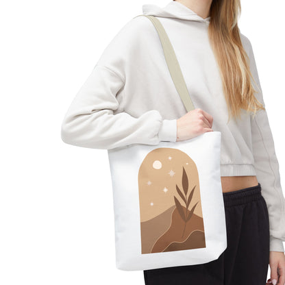 Boho Night Sky Tote Bag - Nature-Inspired Eco-Friendly Carryall, Leisure, Beach Days, Travel, Gifts for Her