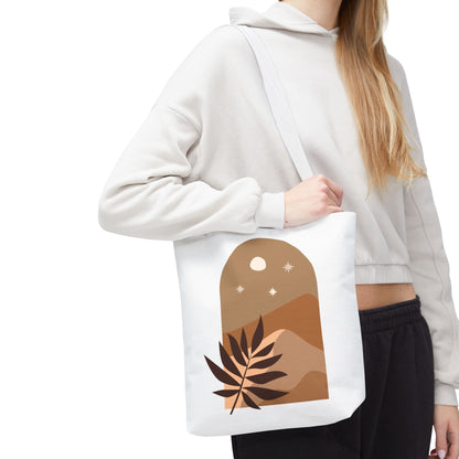 Bohemian Tote Bag with Nature Design, Eco-Friendly Carryall, Floral Shopper, Gift for Nature Lovers, Everyday Tote