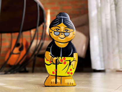 The Village Hearth: Ceylon Character Magnet Set (Set of 8)