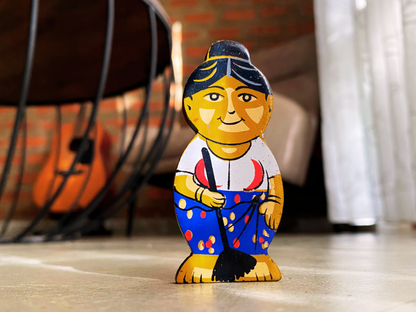 The Village Hearth: Ceylon Character Magnet Set (Set of 8)