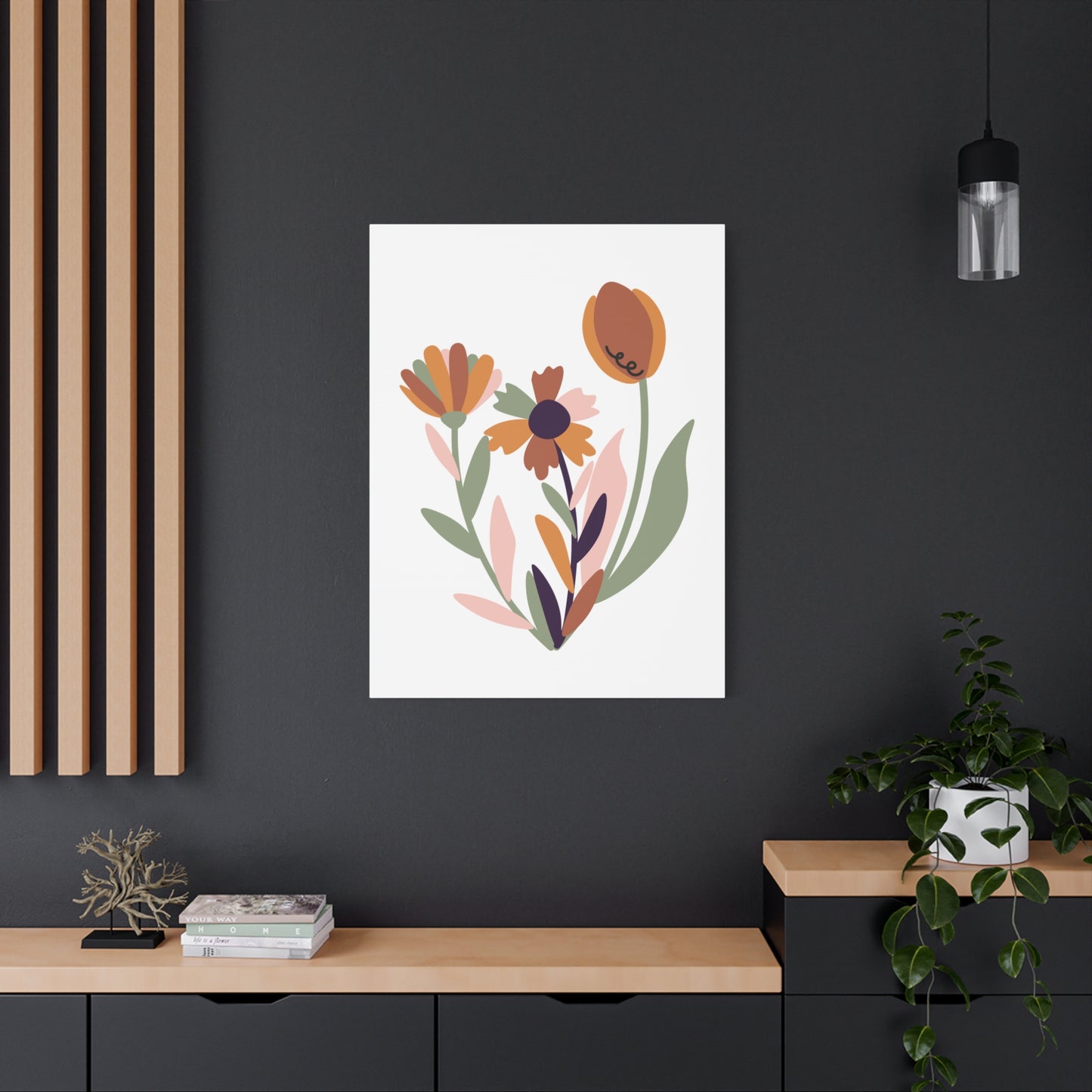 The 'Bloom' Botanical Canvas Art