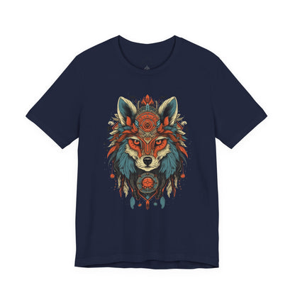 Bohemian Wolf Graphic Tee | Cool T-Shirt, Casual Wear, Nature Lover Gift, Festival Outfit, Unisex Style