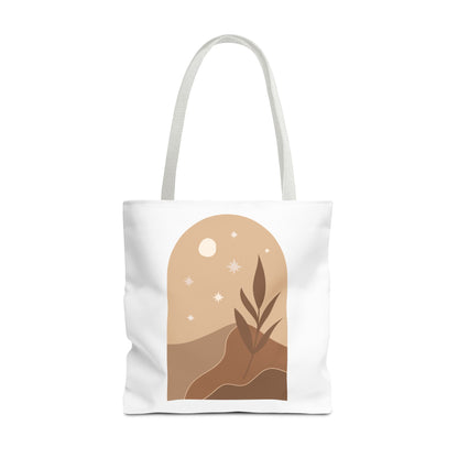 Boho Night Sky Tote Bag - Nature-Inspired Eco-Friendly Carryall, Leisure, Beach Days, Travel, Gifts for Her