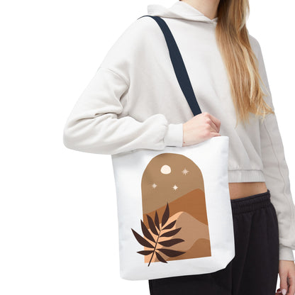 Bohemian Tote Bag with Nature Design, Eco-Friendly Carryall, Floral Shopper, Gift for Nature Lovers, Everyday Tote